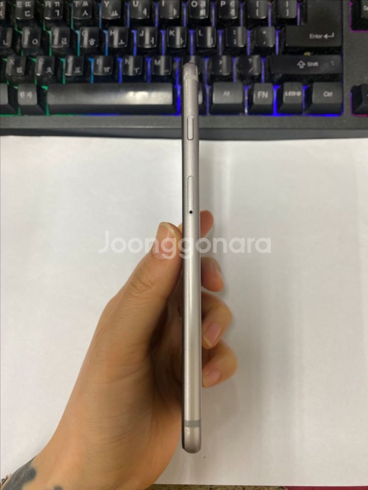 아이폰6플러스 스그 128G 배터리90%--5
