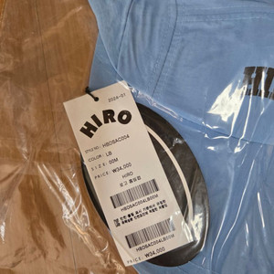 히로 롱빌캡 블루 M