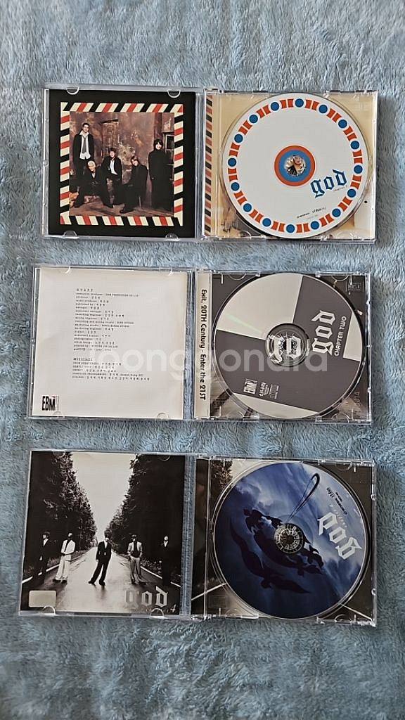 지오디 CD3종 엽서10종 일괄--1