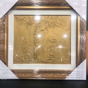 김일태 화백 금화작품 : 모상(시골 아낙네) 64cm