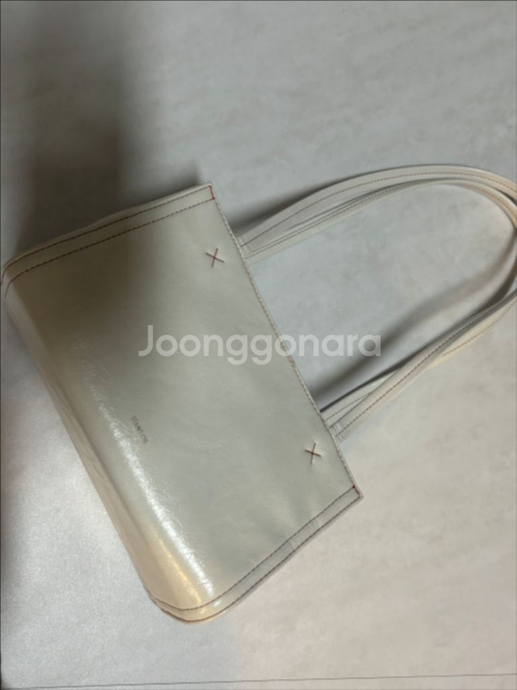 스탠드오일 오블롱백 티니 스티치 크림--0