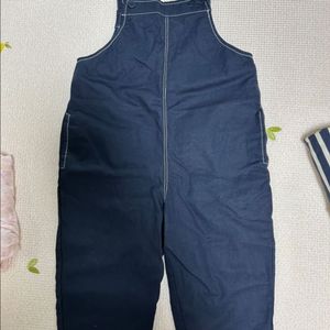 새상품) 쁘띠뮤 아동 멜빵바지 120사이즈