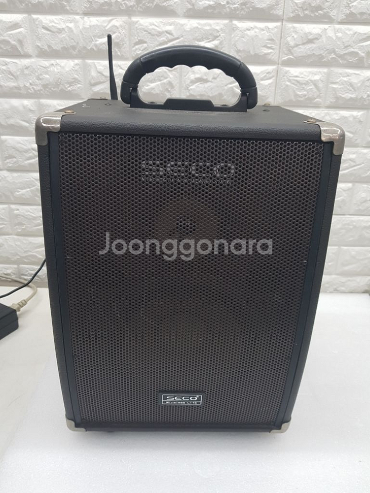 SECO 이동식 엠프 스피커 DWA-400 USB--0