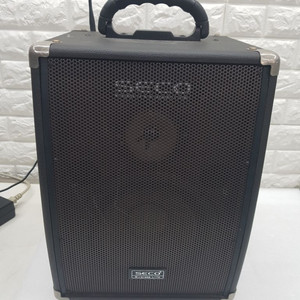 SECO 이동식 엠프 스피커 DWA-400 USB
