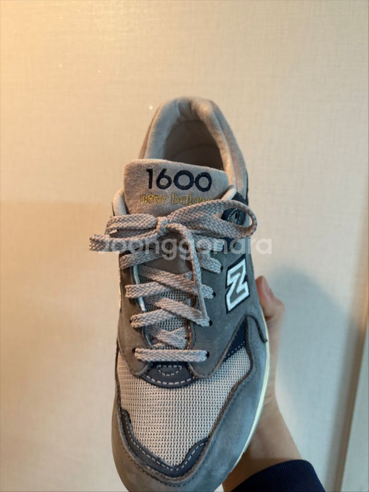 뉴발란스 1600 빈티지 그레이 280 사이즈--4