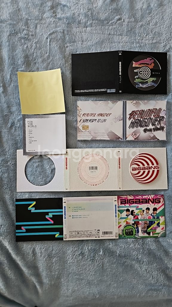 빅뱅 일본CD 지디앤탑 CD+DVD등 5종--3