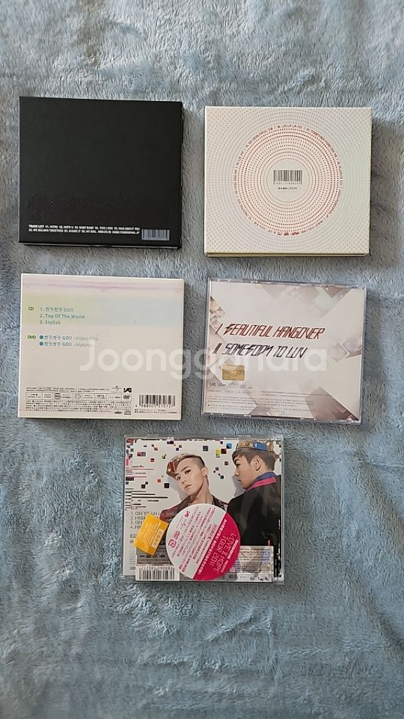 빅뱅 일본CD 지디앤탑 CD+DVD등 5종--1