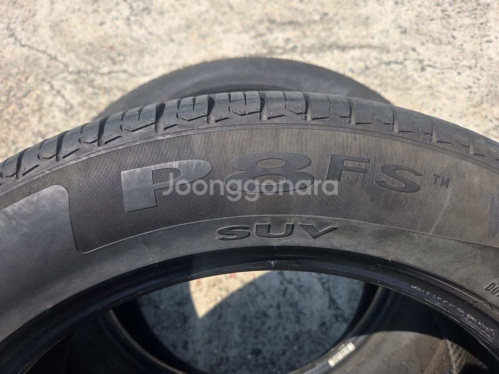2355519 피렐리 p8 fs 중고타이어--0