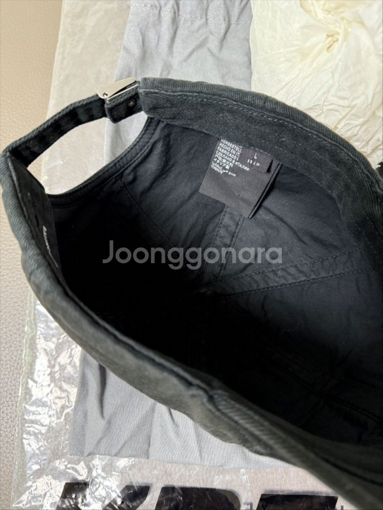 발렌시아가 시티 파리 볼캡 59L--2