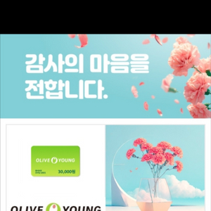 올리브영 모바일 3만원 상품권 (기간5월29일)