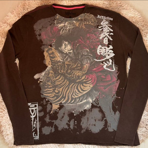 Affliction x horiyoshi 긴팔 3XL
