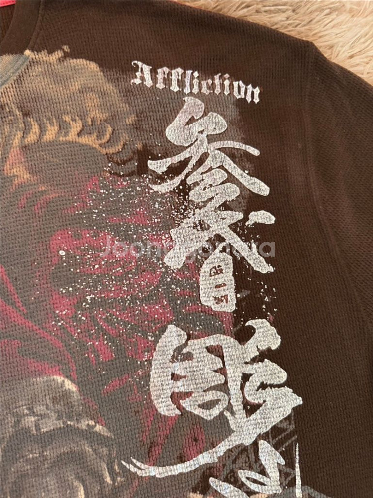 Affliction x horiyoshi 긴팔 3XL--3