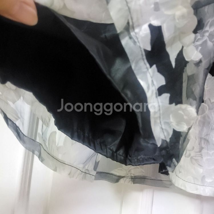 새옷 시스루 꽃 치마 스커트 27 28--2