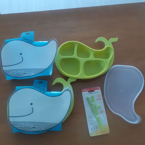 고래식판 ㆍ더블하트 젓가락
