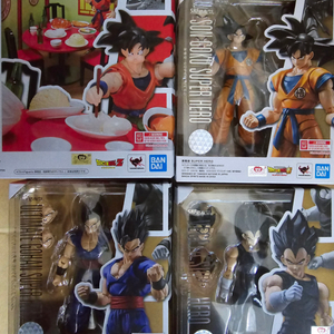 SHFiguarts 드래곤볼 슈퍼히어로피규어 4종팝니다