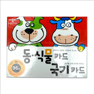 애플비 동식물 카드 국기카드 낱말카드 브레인 카드