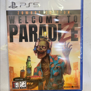 (미개봉) PS5 웰컴 투 파라다이즈 좀봇 에디션