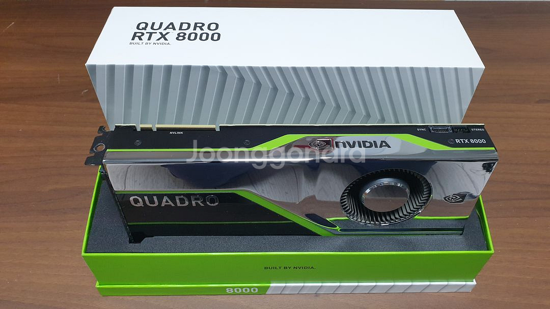 NVIDIA Quadro RTX8000 48GB. 2개--0