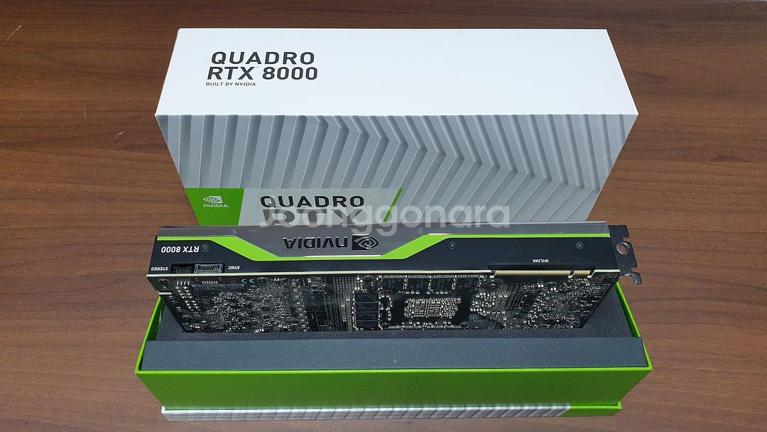 NVIDIA Quadro RTX8000 48GB. 2개--1