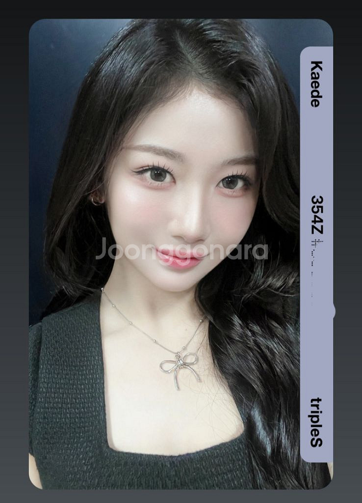 트리플에스 블랙 소울 드레스 카에데 오브젝트 양도 판매--0
