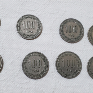 1974년 100원