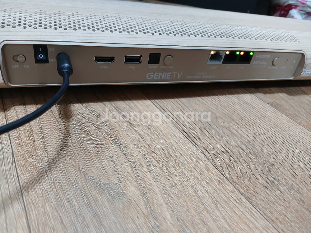 지니 TV STB 사운드바 KG4100 최강스펙 새것--4