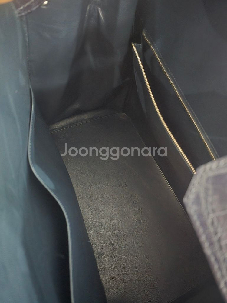 에르메스 버킨40 스타일 네이비악어가죽 커스텀 백--6