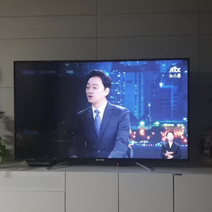 백라이트 고장난 tv