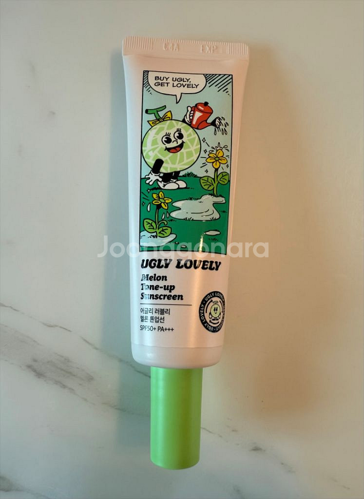 어글리러블리 멜론 톤업 선크림 SPF 50+--2