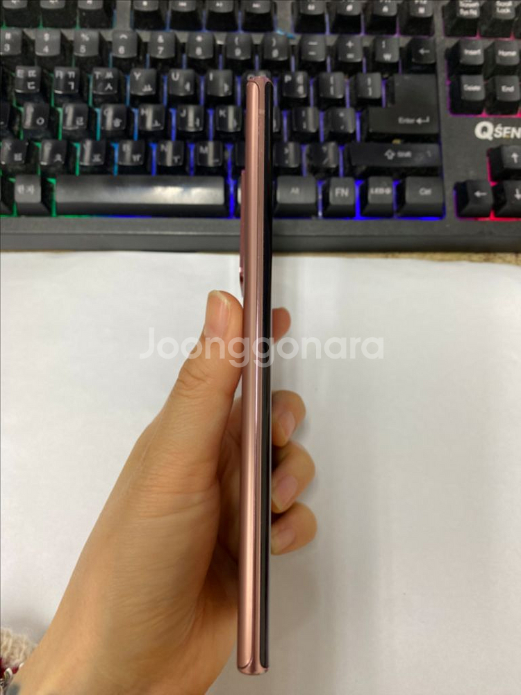 자급제 갤럭시노트20울트라 브론즈 A급 256G 무잔상--4