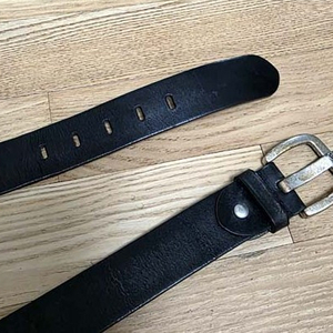 통가죽 벨트