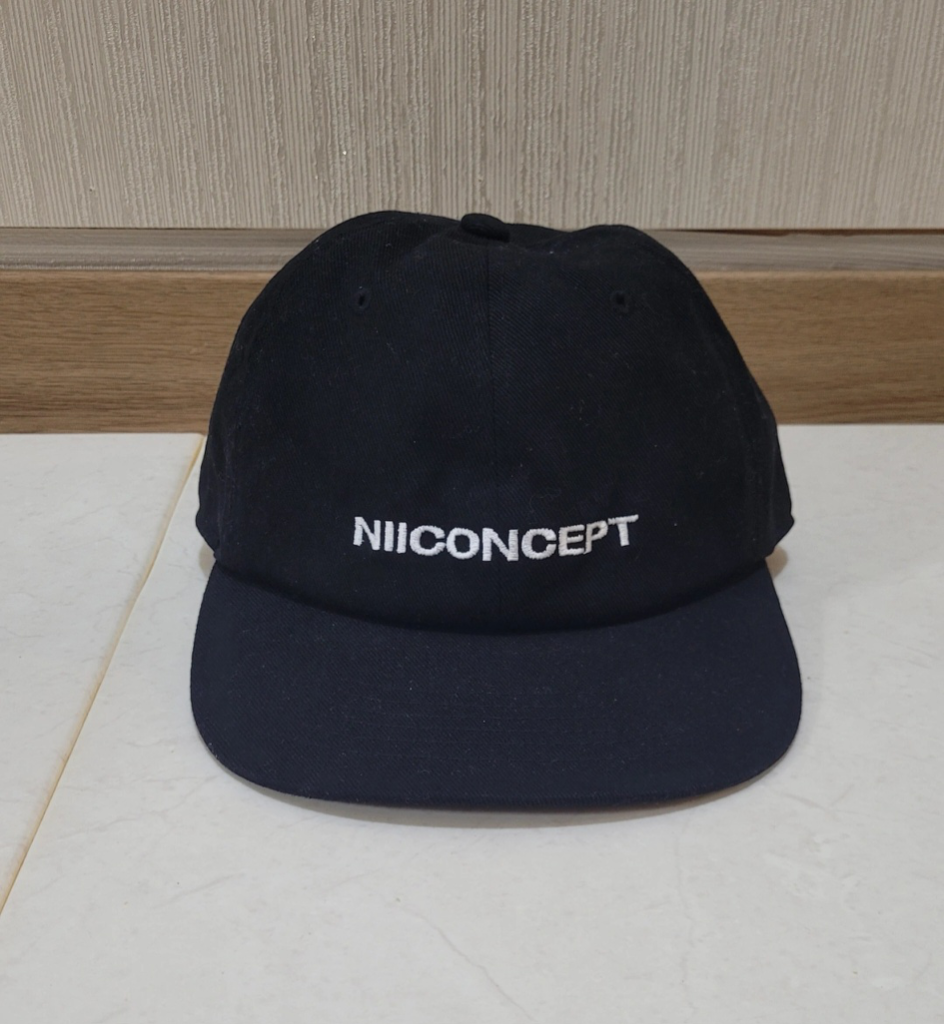 NII 니콘셉트 검정 볼캡 야구모자