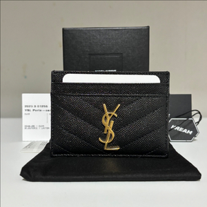 생로랑 YSL 마틀라세 카드지갑