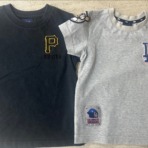 mlb키즈 반팔 110 일괄