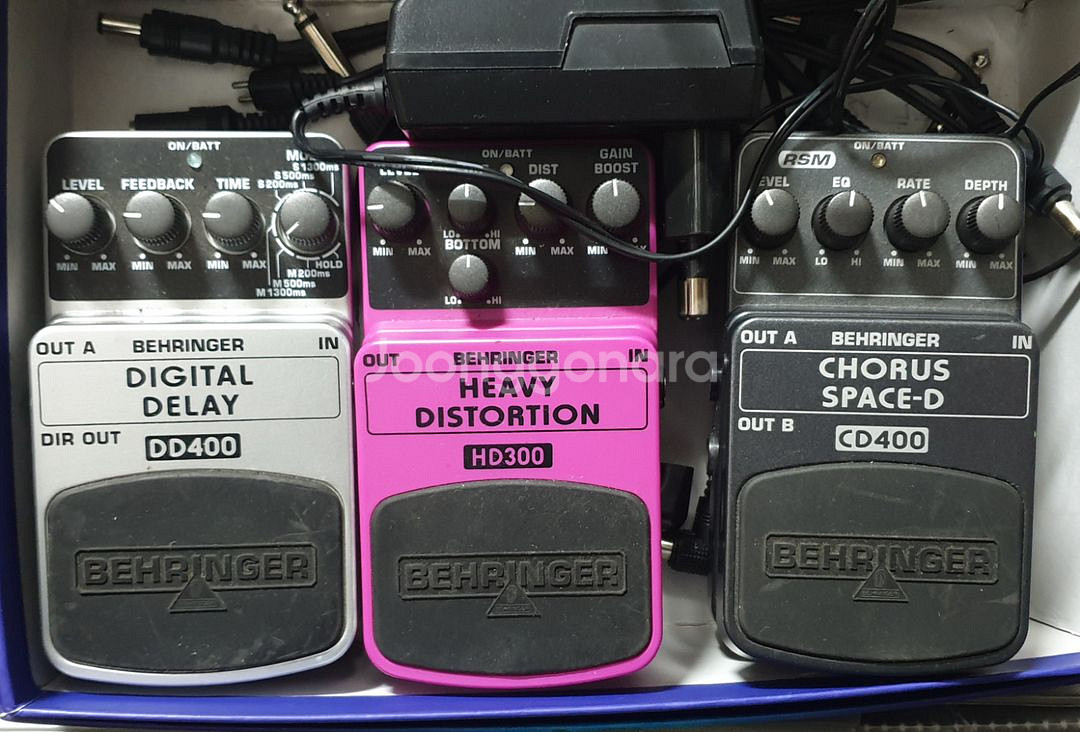 Behringer-DD400 외 일괄(일렉,기타,이펙터--0