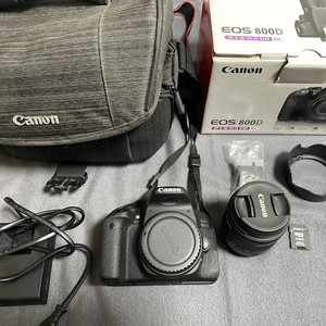 캐논 EOS 800D, EFS 18-55 STM 카메라
