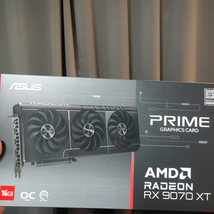 ASUS RX 9070 XT PRIME OC 그래픽카드