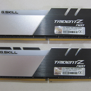 지스킬 DDR4-3600 TRIDENT 16Gx2