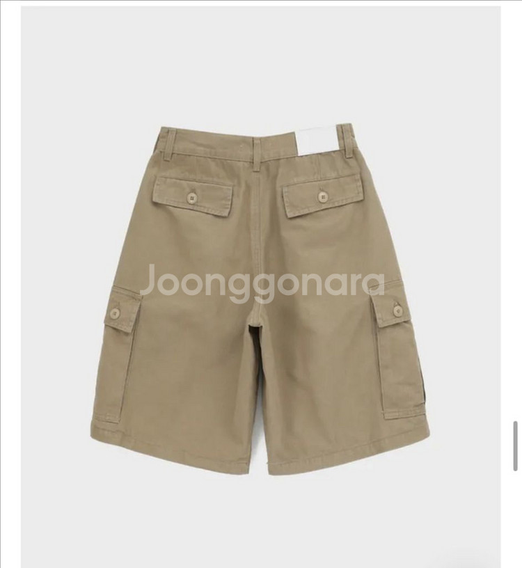 블랙업 펑키드 카고 하프팬츠. 에이블리 지그재그--4