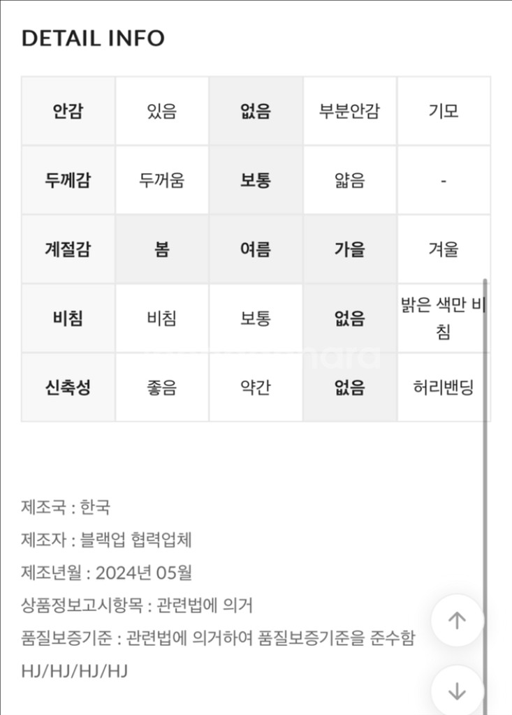 블랙업 펑키드 카고 하프팬츠. 에이블리 지그재그--8