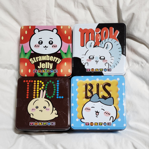 치이카와 하치와레 우사기 모몽가 티롤 틴케이스 세트