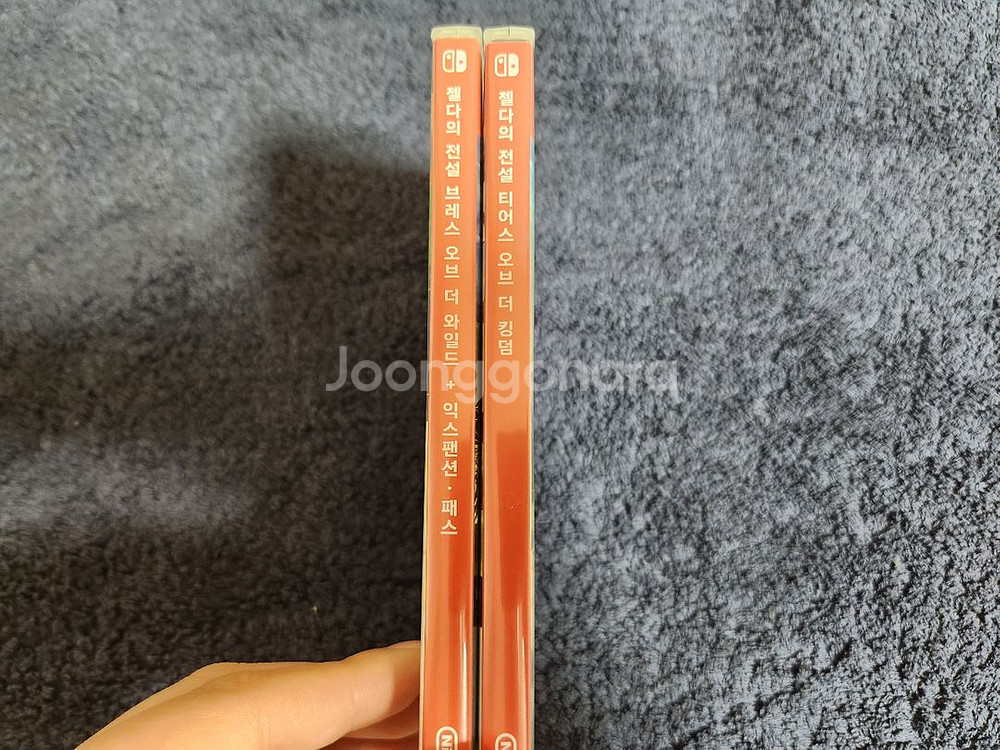 젤다의 전설 왕국의눈물 야생의숨결 세트 판매합니다--2
