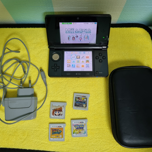 닌텐도 3ds 블랙 + 정품충전기