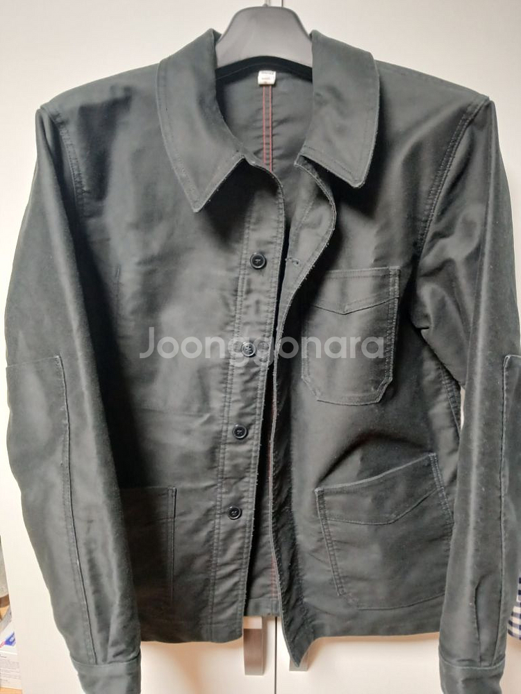 르트라바이유 갈리스 몰스킨 프렌치 워크자켓 블랙 4--0