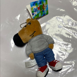 청바지 입은 칠가이 chill guy 인형 키링