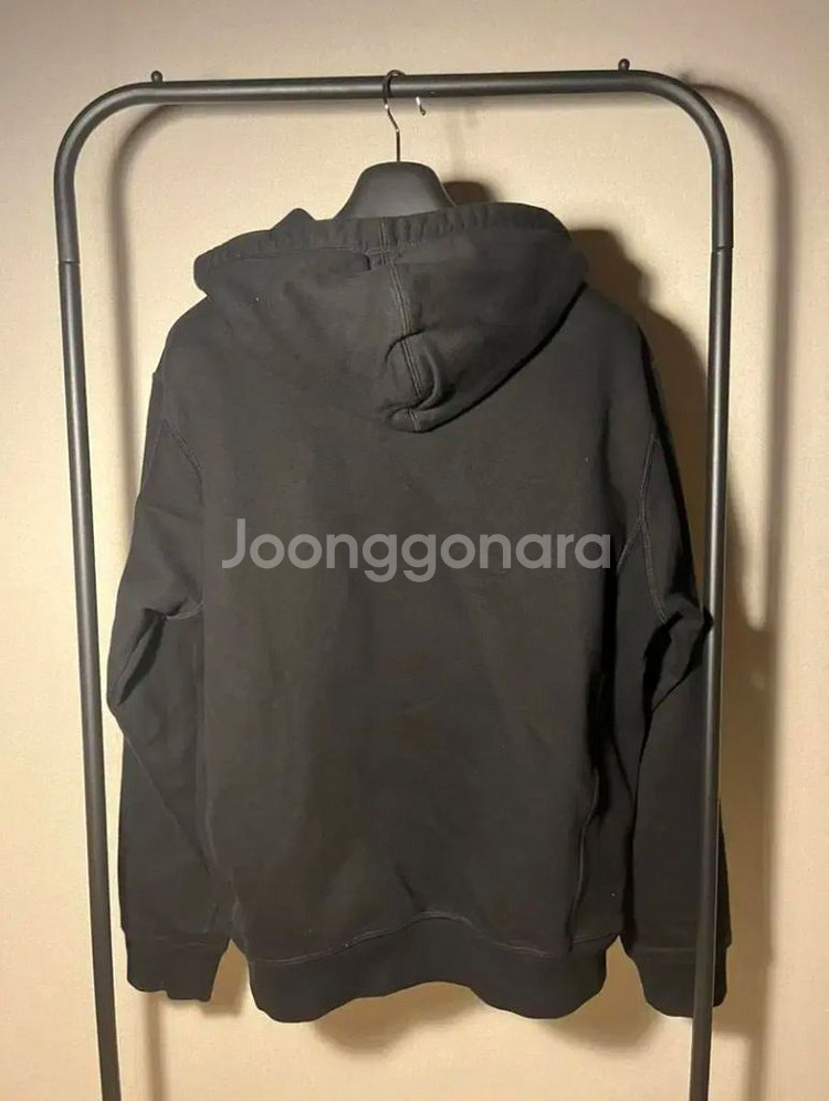 [L] 디올 로고 도이그 후드티 블랙--1
