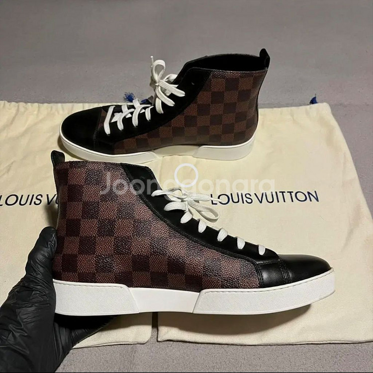 [7/한정판/새상품급] 루이비통 채프먼 다미에 하이탑--1