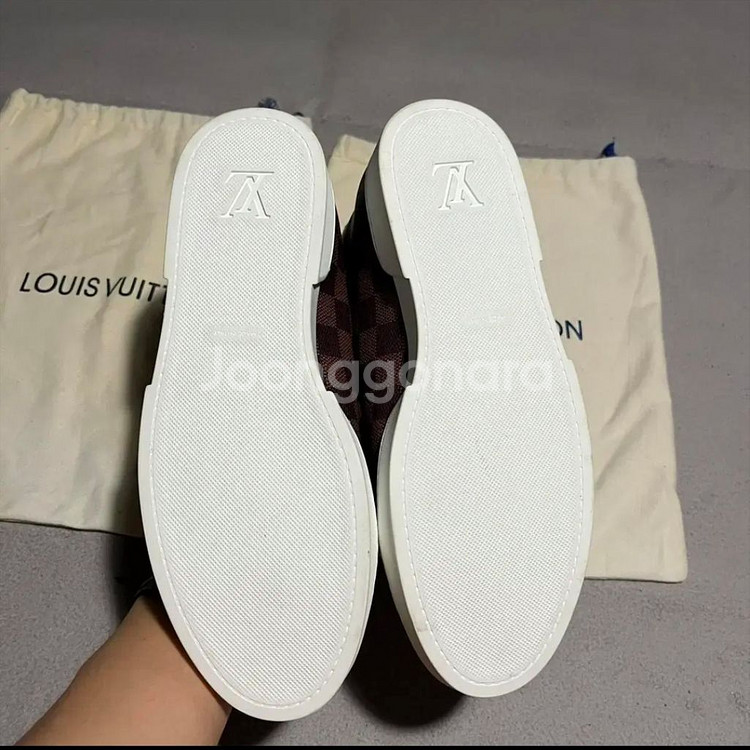 [7/한정판/새상품급] 루이비통 채프먼 다미에 하이탑--7