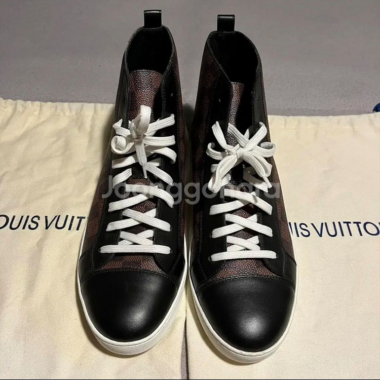 [7/한정판/새상품급] 루이비통 채프먼 다미에 하이탑--3