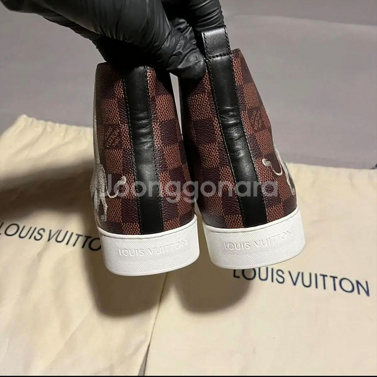 [7/한정판/새상품급] 루이비통 채프먼 다미에 하이탑--4